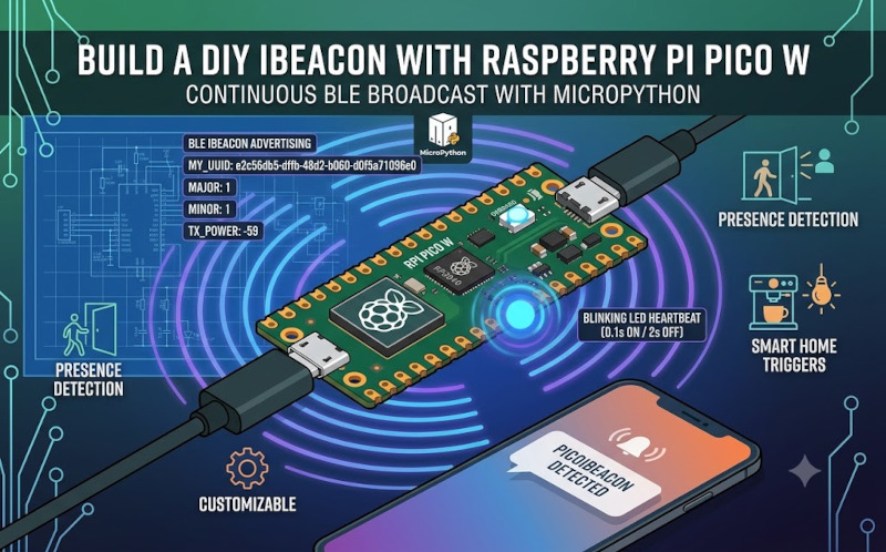 DIY Bluetooth Magic: Turning a Raspberry Pi Pico into an iBeacon