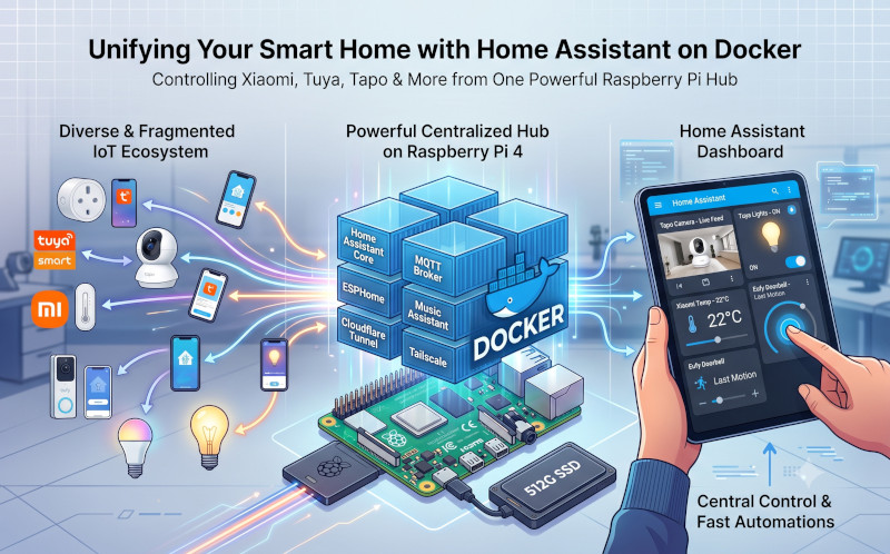 Under the Hood: Powering Home Assistant with Docker on a Raspberry Pi 4