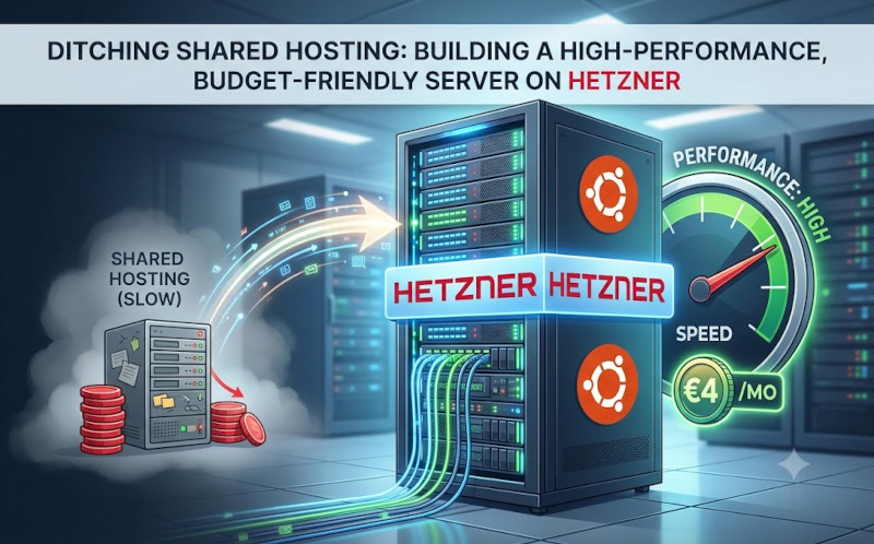 Ditching Shared Hosting: Building a High-Performance, Budget-Friendly Server on Hetzner