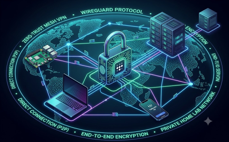 Tailscale 101: The Easy, Free, and Secure Mesh VPN for Your Home Lab