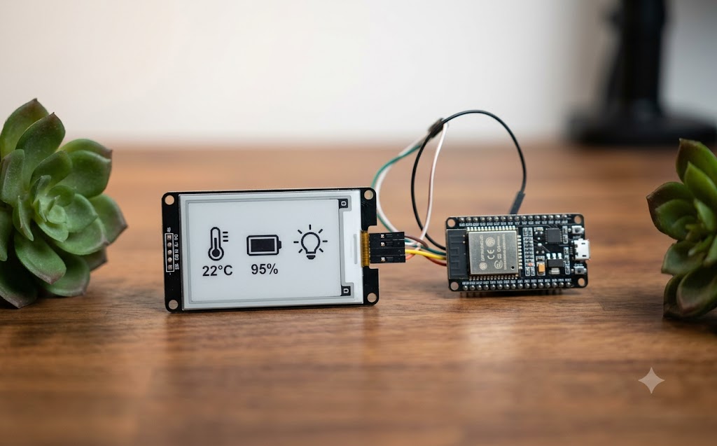 The 12-Month Battery Life E-Ink Dashboard via ESP32