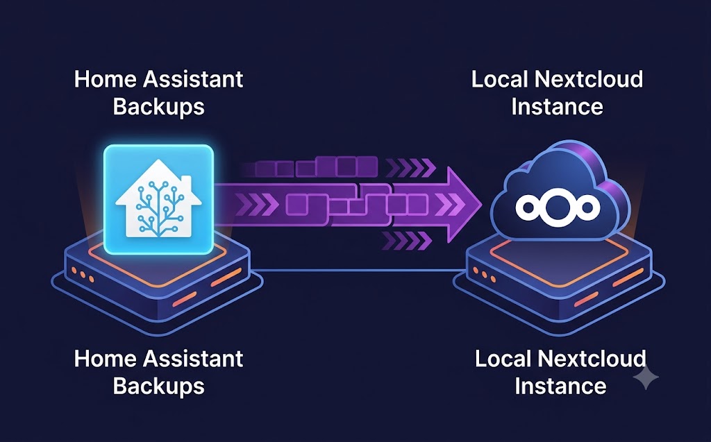 The Bulletproof Local Backup: Syncing Home Assistant to Nextcloud