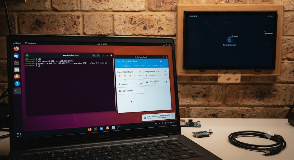 Remote Control Everything: Managing Every Android in the House with Scrcpy over Tailscale