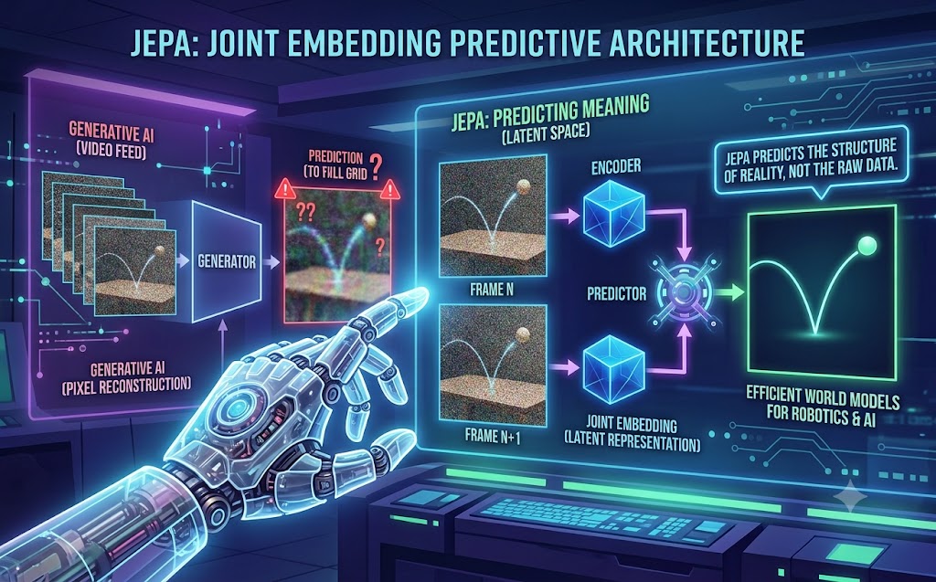 Cracking the Code on JEPA: Why Predicting Meaning Beats Generating Pixels