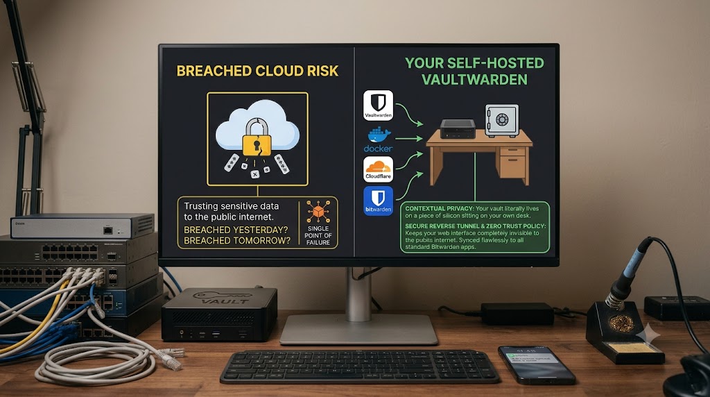 Ditching the Cloud Vault Self-Hosting: Vaultwarden for Ultimate Zero-Trust Password Management