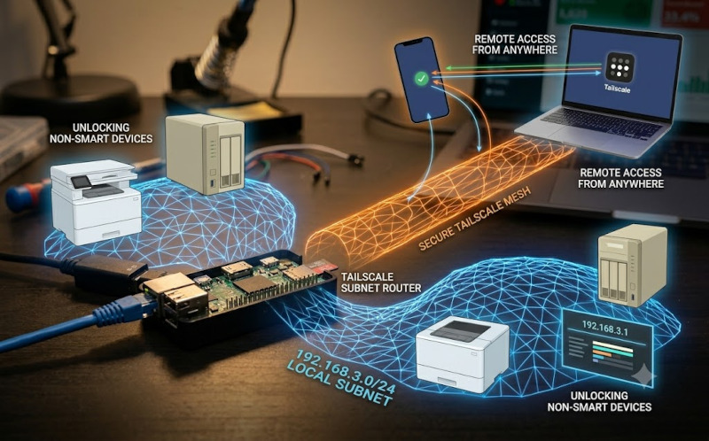 Unlocking Your Home Network: Setting Up a Tailscale Subnet Router